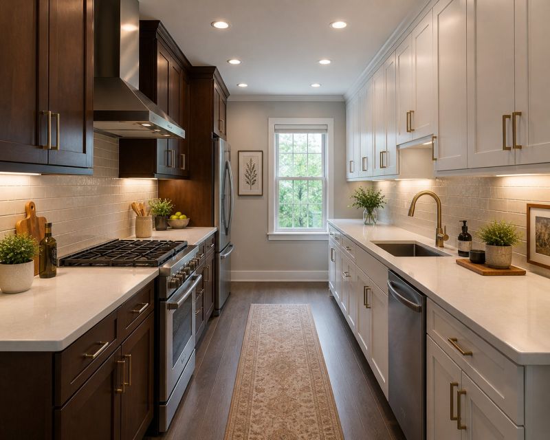 Galley Kitchen Remodeling in Conroe, TX